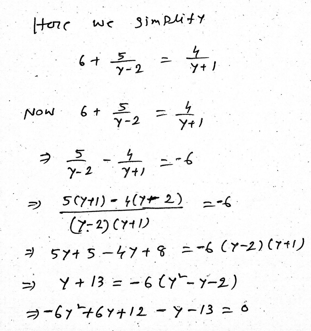 Algebra homework question answer, step 1, image 1